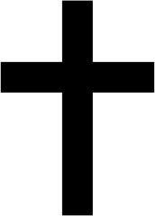 Black Cross PNG