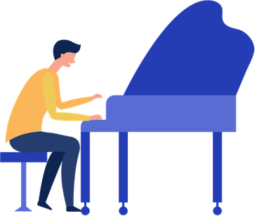 Pianist PNG