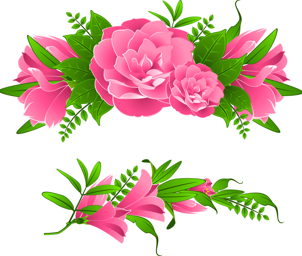 Flowers Borders PNG