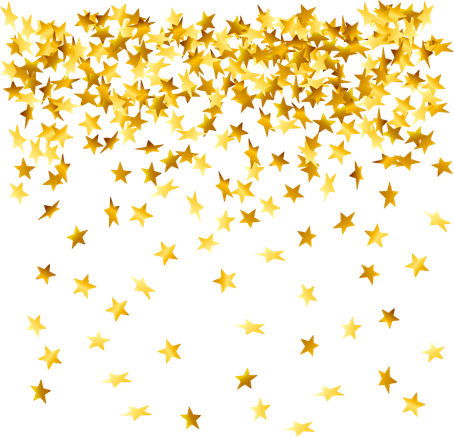 Gold Stars PNG