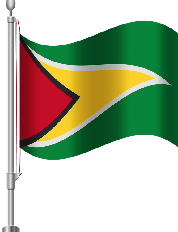 Guyana Flag PNG