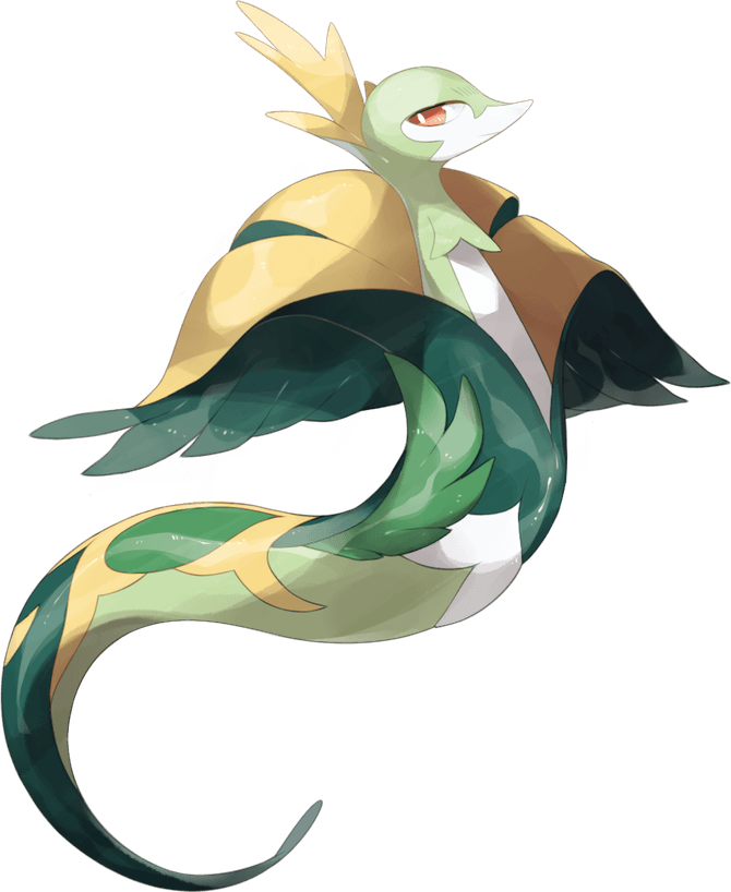 Serperior Pokemon PNG