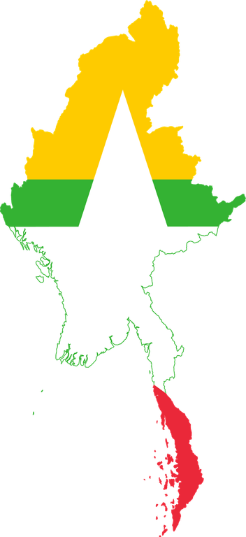 Myanmar Flag Emoji PNG