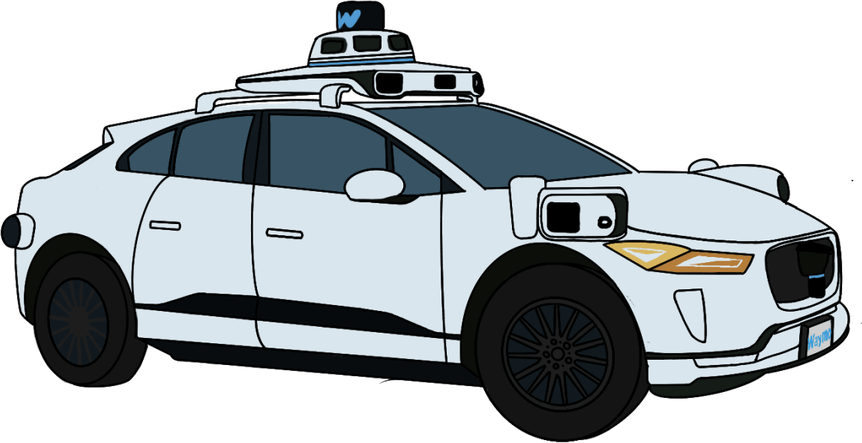 Waymo Car PNG