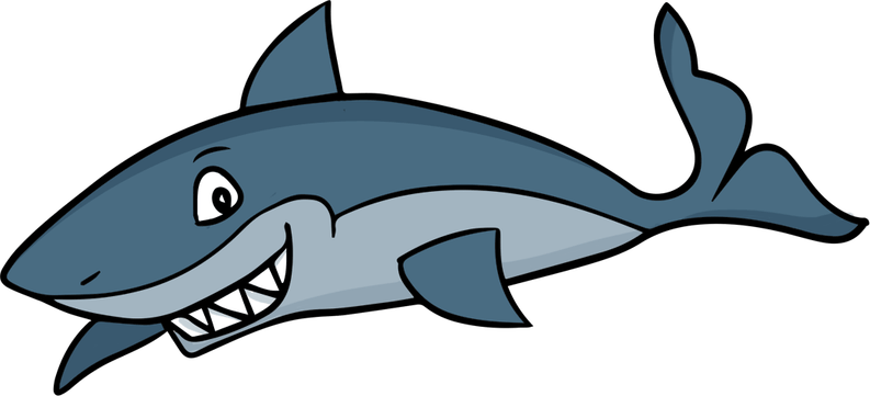 Shark Cartoon PNG