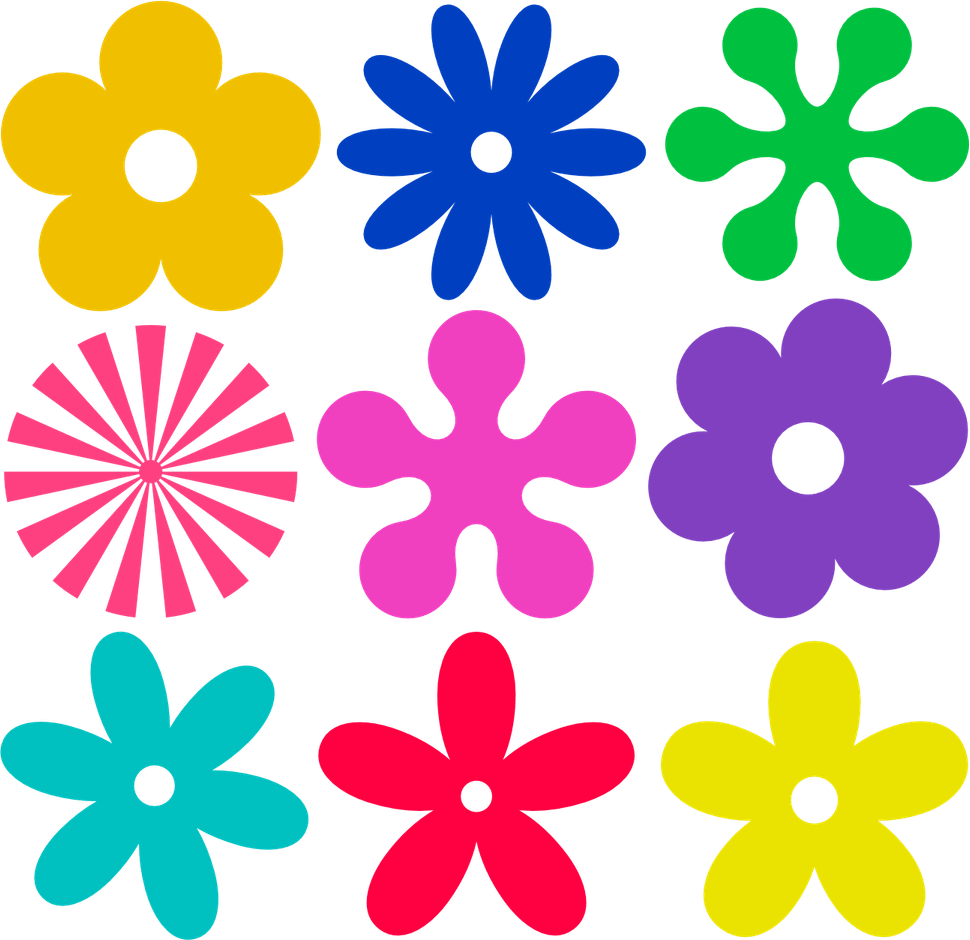Flowers Vectors PNG