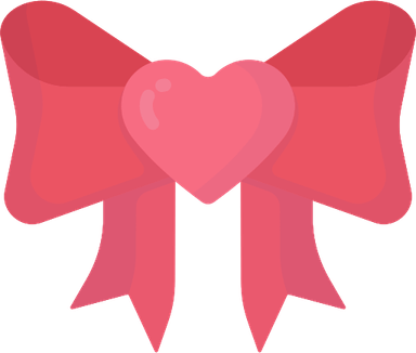 Pink Bow Emoji PNG