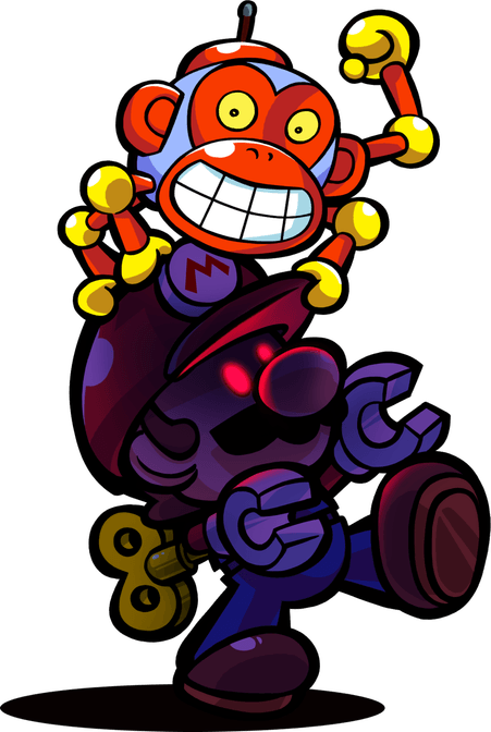 Evil Mario PNG