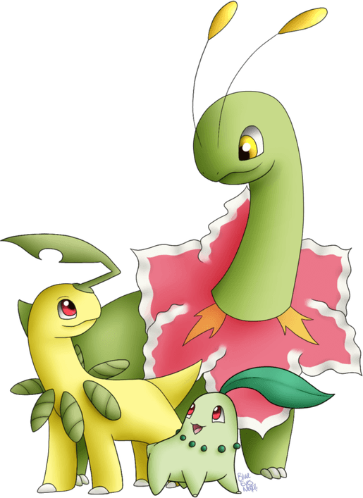 Meganium Pokemon PNG