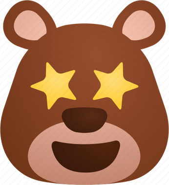 Iphone Bear Emoji PNG