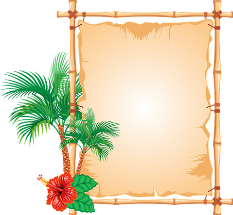 Bamboo Papercut PNG