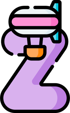 Alphabet Lore Letter Z PNG