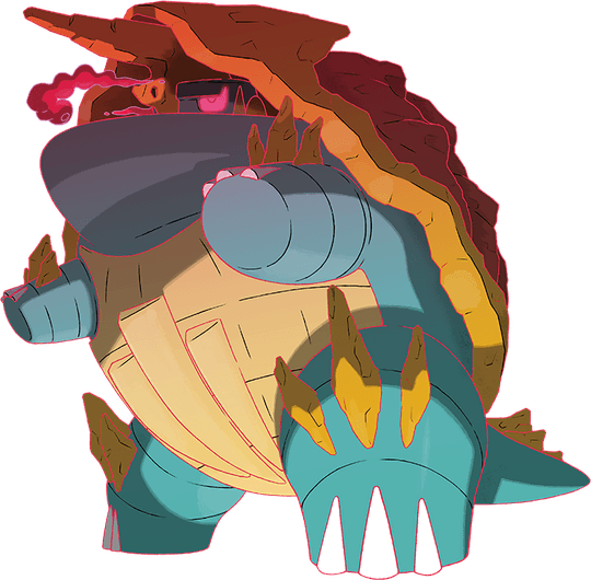 Drednaw Pokemon PNG