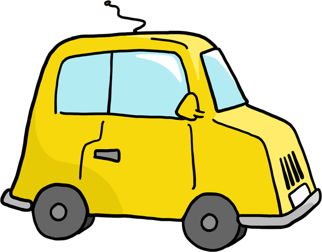 Car Cartoon PNG