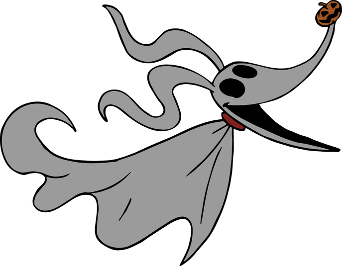 Zero Nightmare Before Christmas PNG