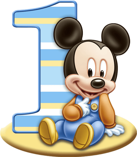 Birthday Mickey Mouse PNG
