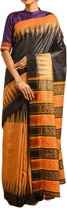 Sambalpuri Saree Border PNG