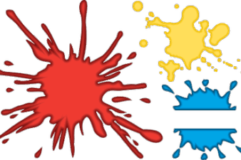 Paintball Splash PNG