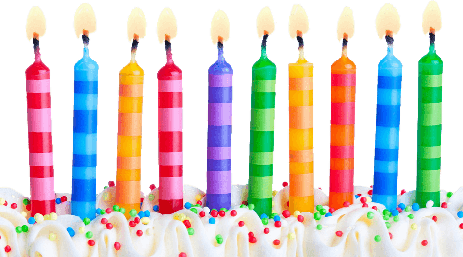 Birthday Candles PNG