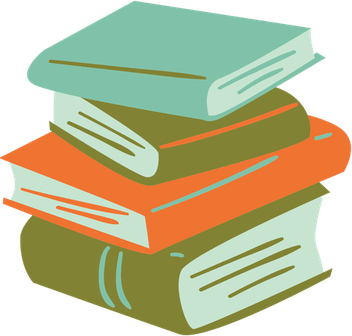 Book Stack PNG