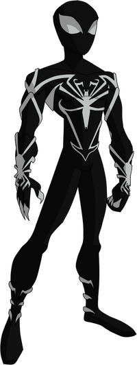 Black Spiderman PNG