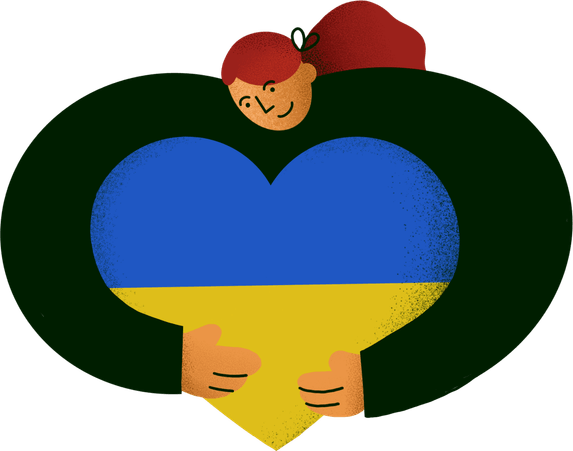 We Stand With Ukraine PNG