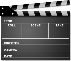 Clapperboard PNG