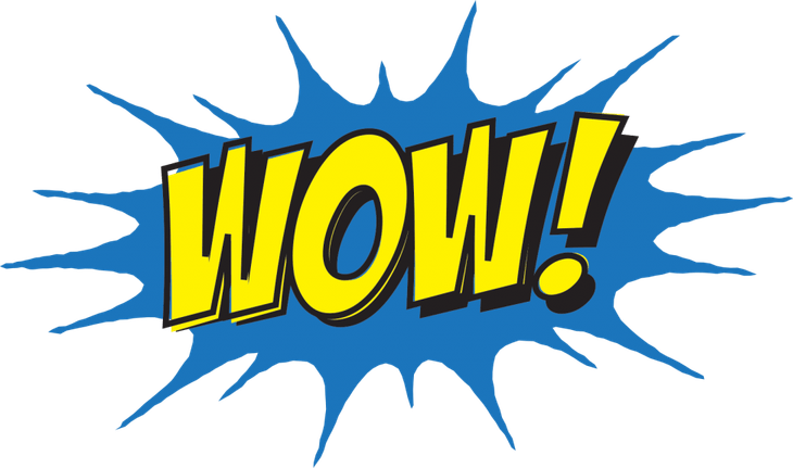 Wow Speech Bubble PNG
