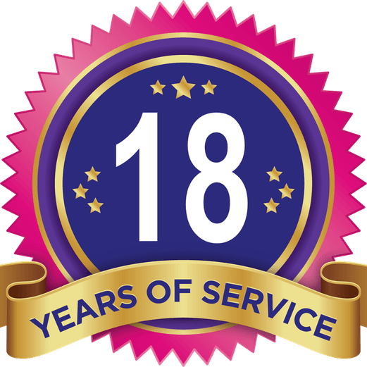 18 Years Anniversary PNG