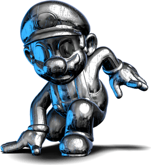 Metal Mario PNG