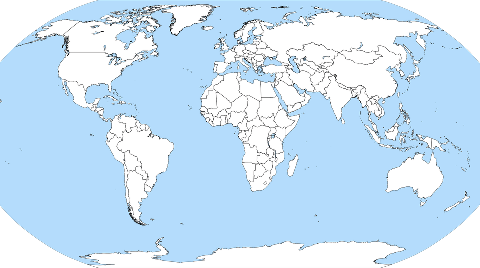 World Map PNG