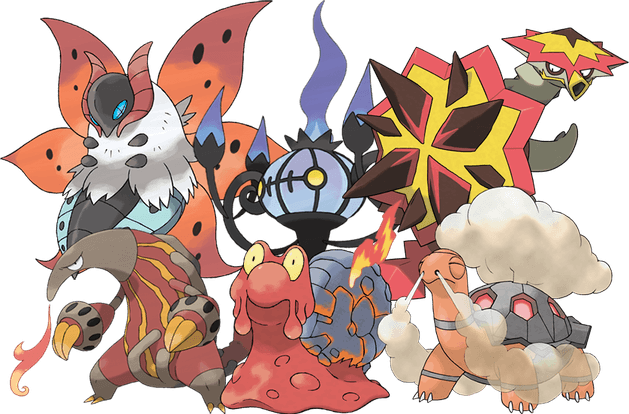 Heatmor Pokemon PNG
