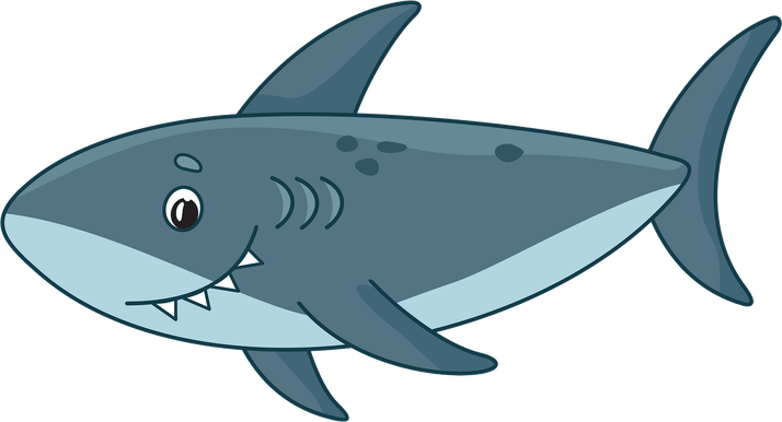 Shark Cartoon PNG