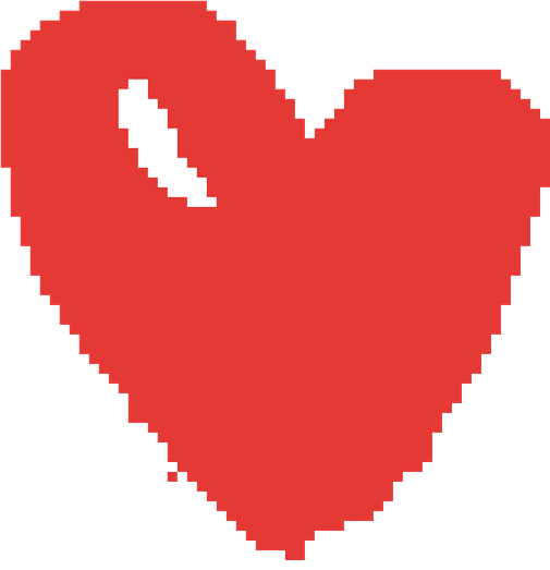 Minecraft Heart PNG