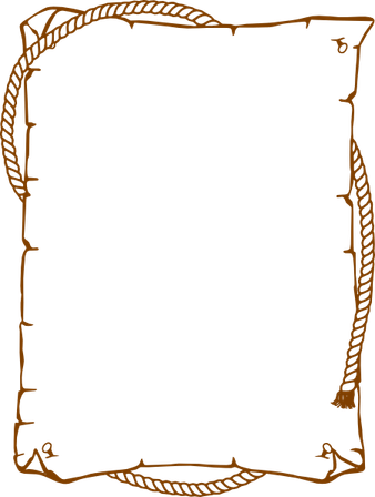 Brown Border PNG