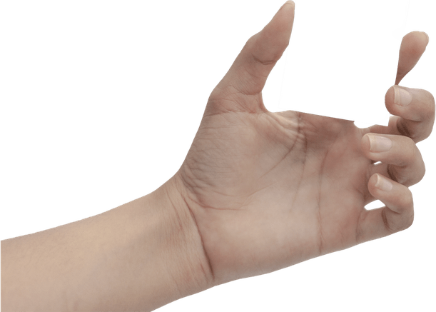 Hand Holding Something PNG