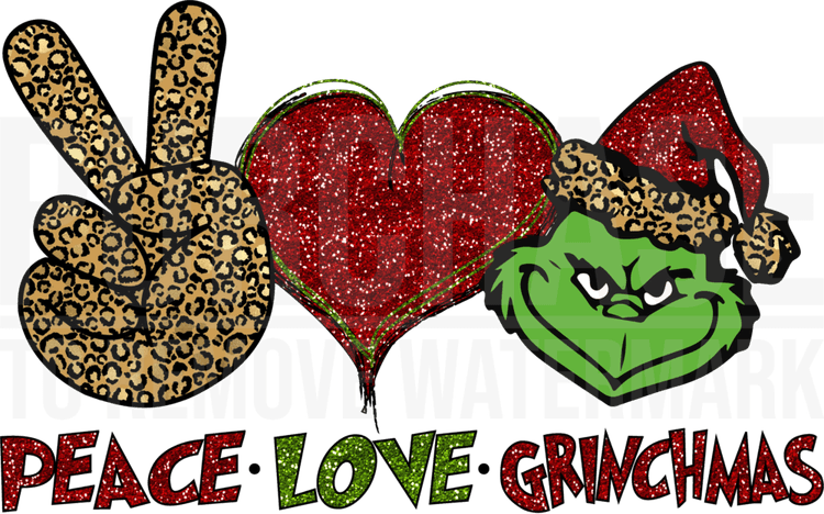 Merry Grinchmas PNG