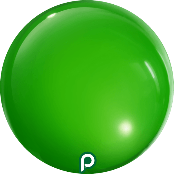 Lime Green Balloon PNG