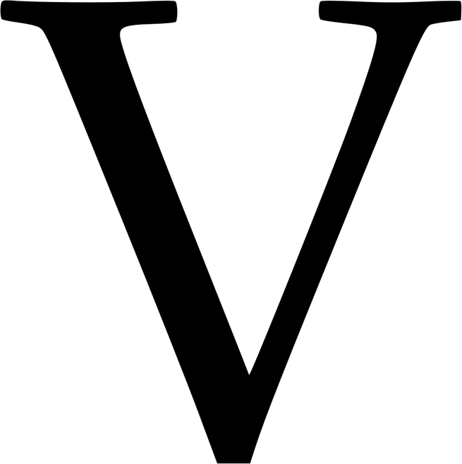 V Letter PNG