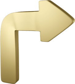 Gold Arrow PNG