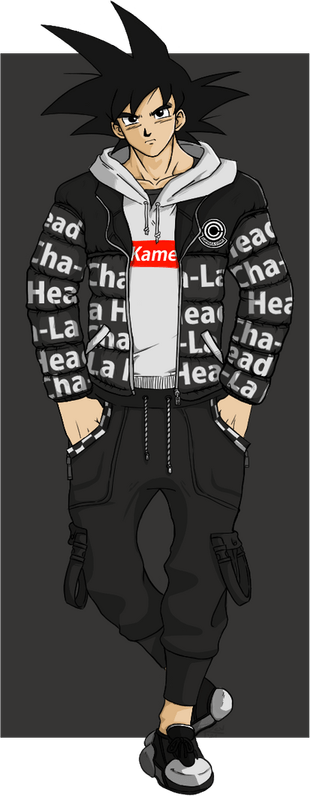 Goku Drip PNG