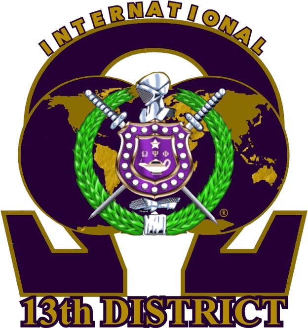 Omega Psi Phi Shield PNG