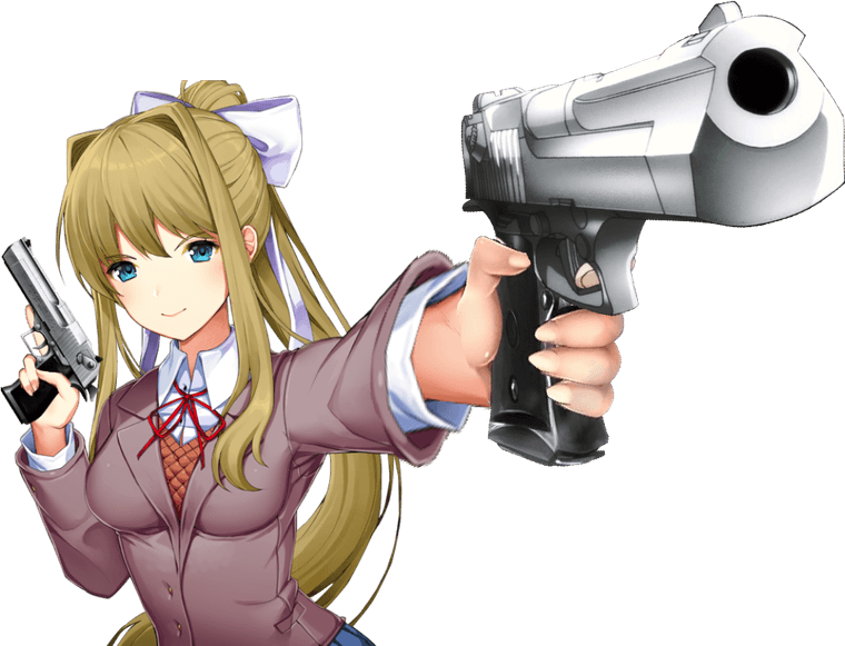 Gun Meme PNG