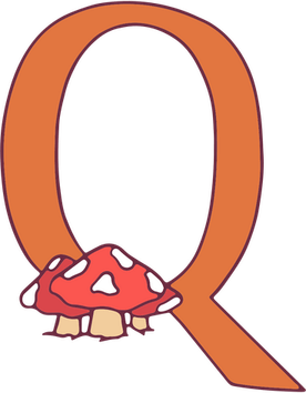 Alphabet Lore Letter Q PNG
