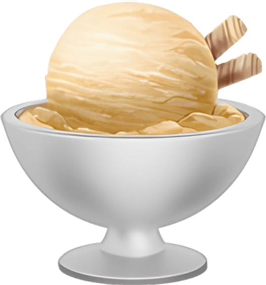 Ice Cream Emoji PNG