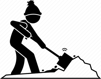 Shoveling Snow PNG