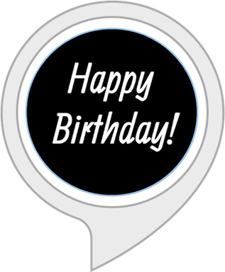 Happy Birthday Speech Bubble PNG