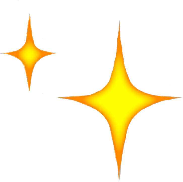 Emoji Sparkles PNG