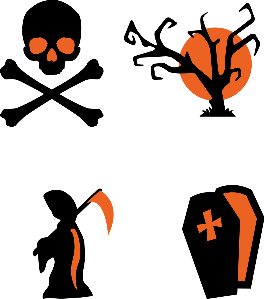 Halloween Party Decorations PNG