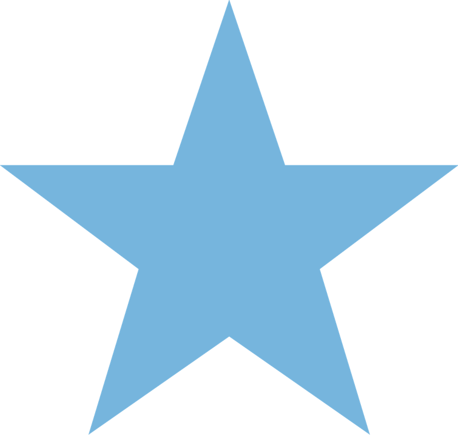 Blue Star PNG